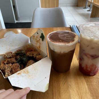Teas'n You - Basil Popcorn Chicken, House Special Coffee, Strawberry Fields - Bubble Tea Near Me - Vienna, Virginia Teas'n You - Basil Popcorn Chicken, House Special Coffee, Strawberry Fields - Bubble Tea Near Me - Vienna, Virginia