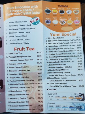 Menu photo 2 Yumi Kitchen And Boba DeLand, FL