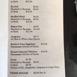 Pizza Supreme - Menu- Dinners & Pasta