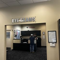 Visionworks - Eye exam section in the back