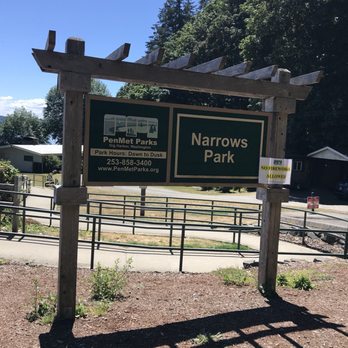 Narrows Park - Front sign - Beaches Near Me - Gig Harbor, Washington Narrows Park - Front sign - Beaches Near Me - Gig Harbor, Washington