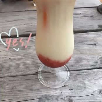 Revolucion - Lava flow drink - Mexican Near Me - Indianapolis, Indiana