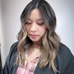 Luminous Hair Studio - Caramel blonde balayage