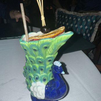 Amazónico Miami - Peacock drink - Desserts Near Me - Miami, Florida