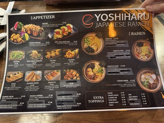 Menu photo 5 Yoshiharu Ramen Las Vegas, NV