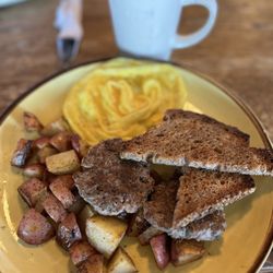 The Farmhouse Kitchen - Breakfast and latte