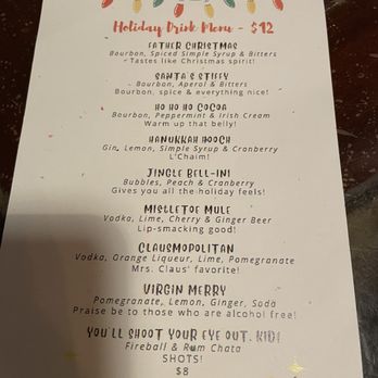 Barrel House - Holiday drink specials! - New American Near Me - Ferndale, Michigan Barrel House - Holiday drink specials! - New American Near Me - Ferndale, Michigan