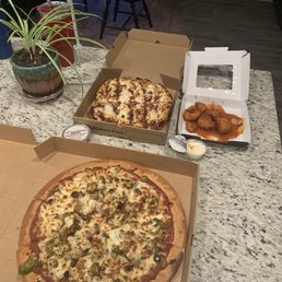 Large Create Your Own Pizza Cheesesticks Large Create Your Own Pizza Cheesesticks