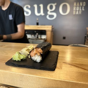 Sugo Hand Roll Bar - King salmon - Sushi Bars Near Me - Seattle, Washington Sugo Hand Roll Bar - King salmon - Sushi Bars Near Me - Seattle, Washington