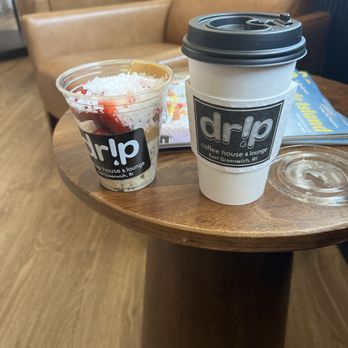 Drip Coffee House - Overnight oats, dirty vanilla chai - Coffee & Tea Near Me - East Greenwich, Rhode Island