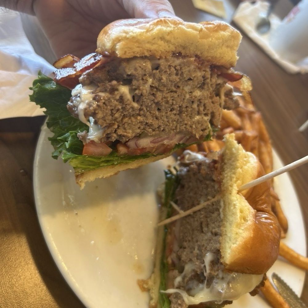 Denny's - Triple Juicy Burger - Breakfast & Brunch Near Me - Yuma, Arizona