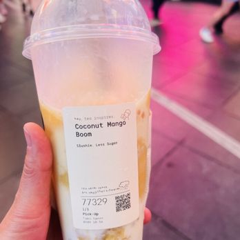 Teapulse - This is soooo good. It was a hot day so maybe a little more ice would be nice. - Bubble Tea Near Me - New York, New York