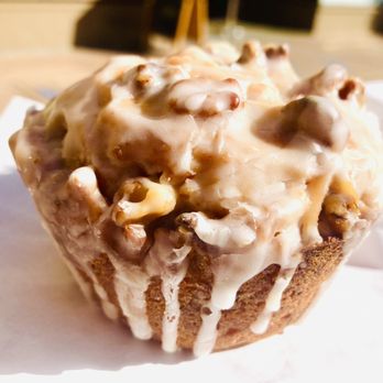 Linnaea's Cafe - Morning glory vegan carrot cake muffin. Made in house - Coffee & Tea Near Me - San Luis Obispo, California Linnaea's Cafe - Morning glory vegan carrot cake muffin. Made in house - Coffee & Tea Near Me - San Luis Obispo, California