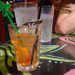 My drink with a Gatorade friend and