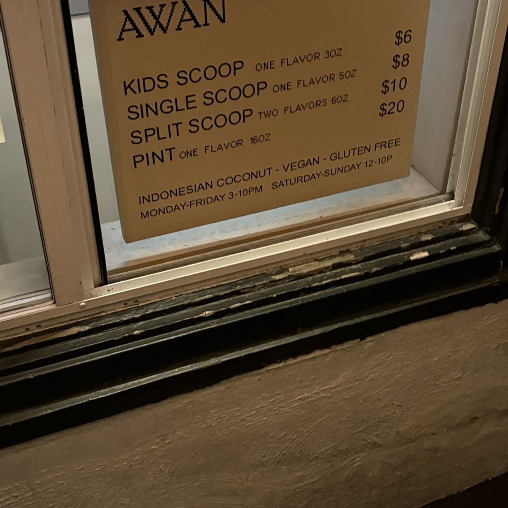 AWAN - Ice Cream & Frozen Yogurt Near Me - West Hollywood, California AWAN - Ice Cream & Frozen Yogurt Near Me - West Hollywood, California
