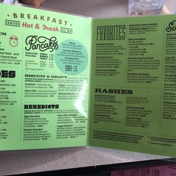 Jelly - Inside of their menu - New American Near Me - Denver, Colorado
