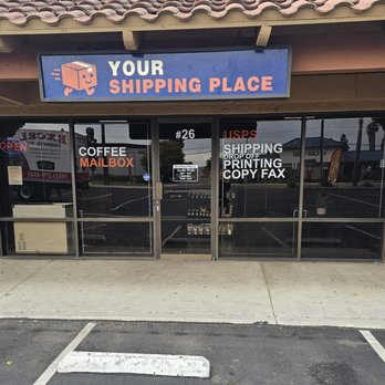Your Shipping Place - Exterior view of Your Shipping Place in Riverside, located at 12702 Magnolia Ave Suite 26. Quick shipping drop-offs and mailbox customers - Shipping Centers Near Me - Riverside, California Your Shipping Place - Exterior view of Your Shipping Place in Riverside, located at 12702 Magnolia Ave Suite 26. Quick shipping drop-offs and mailbox customers - Shipping Centers Near Me - Riverside, California