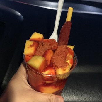 Paleteria La Flor De Michoacana - a hand holding a cup of fruit - Desserts Near Me - Port Arthur, Texas Paleteria La Flor De Michoacana - a hand holding a cup of fruit - Desserts Near Me - Port Arthur, Texas