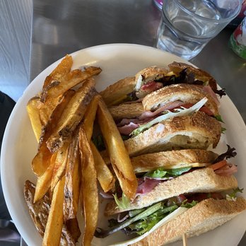 Milk & Honey - Club sandwich. - Breakfast & Brunch Near Me - Harlan, Iowa Milk & Honey - Club sandwich. - Breakfast & Brunch Near Me - Harlan, Iowa