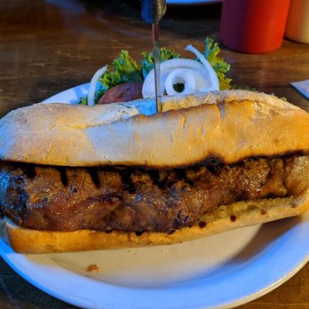 Clear Sky Lodge - Steak sandwich - Bars Near Me - Anderson, Alaska
