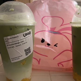 Ume Tea - What's better than Ume boba from Davis? Two!! Duh' - Bubble Tea Near Me - Davis, California