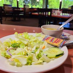 Jonathan's Restaurant - House salad and house soup