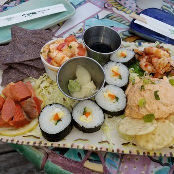 Saltry Restaurant - Full combo platter appitizer - Seafood Near Me - Homer, Alaska