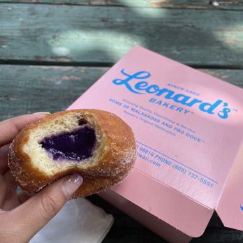 Leonard's Bakery - That ube filling-- my absolute favorite! - Bakeries Near Me - Honolulu, Hawaii