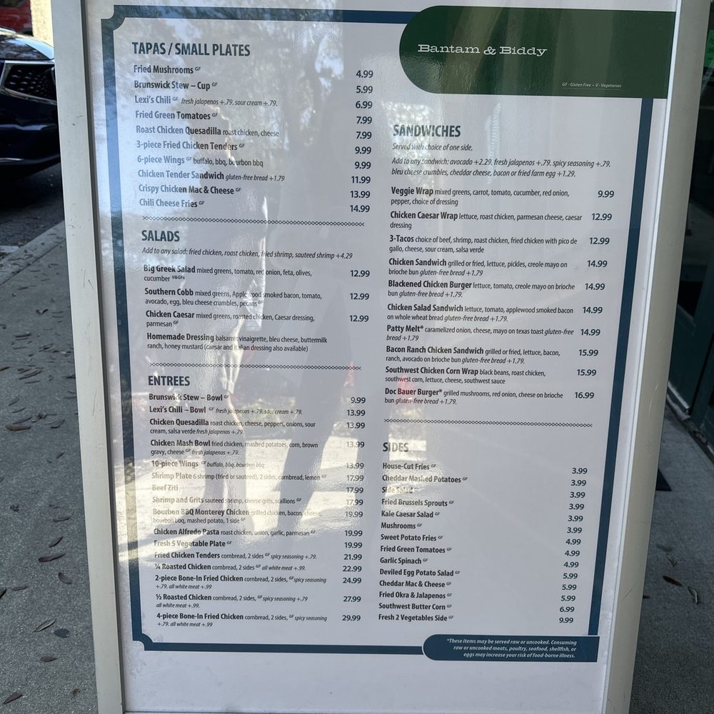 Everything that goes in the fryer is gluten-free!
