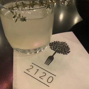 2120 - Father Thyme cocktail - tequila. - New American Near Me - Seattle, Washington