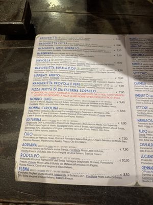 Menu photo 2 Sorbillo Naples, NA