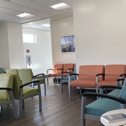 Adventist Health Medical Office - Tulare - Lobby with various size chairs for various body types 10/22/22