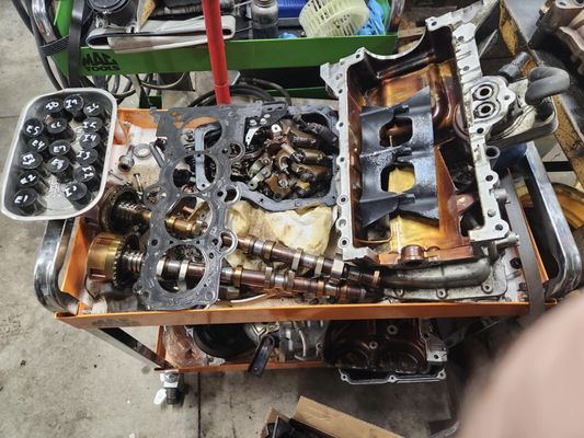 ENGINE REBUILD - ENGINES REBUILD PROCESS.