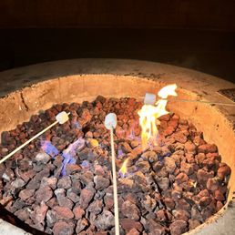 Marshmallow over fire Marshmallow over fire