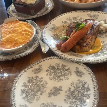 Virtue Restaurant - Mac & Cheese, blackened salmon, and shrimp and crawfish - Southern Near Me - Chicago, Illinois Virtue Restaurant - Mac & Cheese, blackened salmon, and shrimp and crawfish - Southern Near Me - Chicago, Illinois