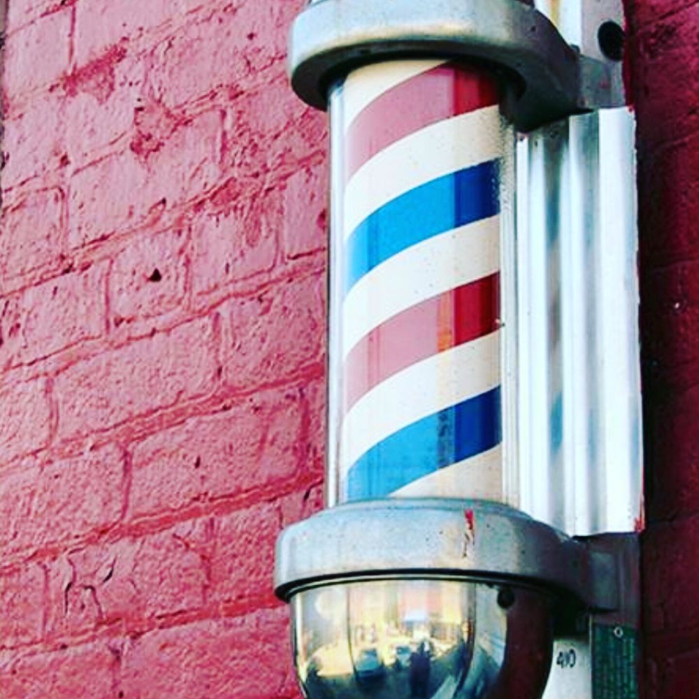 Homestead Barber Shop Logo