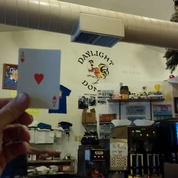 Daylight Donuts - Sporting the Ace at Daylight Donuts in Breckenridge. - Donuts Near Me - Breckenridge, Colorado