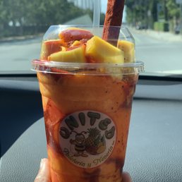 Traditional mangonada $9.01 for a medium size Traditional mangonada $9.01 for a medium size