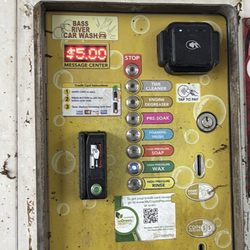Bass River Car Wash - It said $5- but it'll charge your credit card $10 and there's nobody there to dispute it.