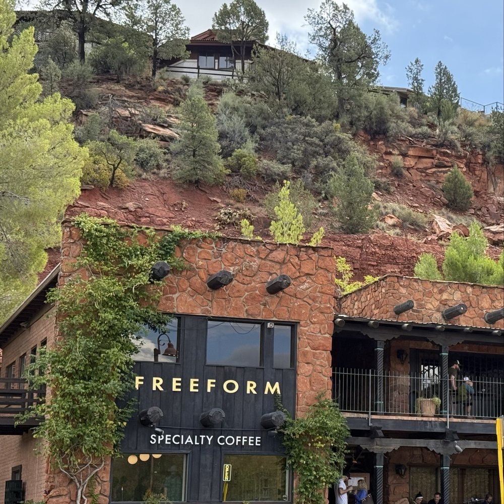 FreeForm Coffee Roasters - Outside - Coffee Roasteries Near Me - Sedona, Arizona FreeForm Coffee Roasters - Outside - Coffee Roasteries Near Me - Sedona, Arizona