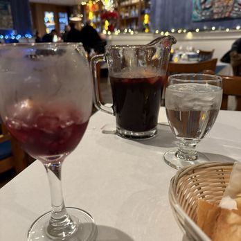 Umberto's Clam House - Sangria pitcher - Seafood Near Me - New York, New York Umberto's Clam House - Sangria pitcher - Seafood Near Me - New York, New York