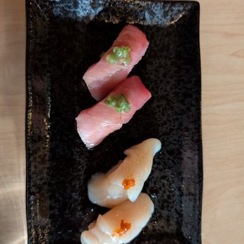 Kase Sake & Sushi - Otoro & scallop - Sushi Bars Near Me - Las Vegas, Nevada Kase Sake & Sushi - Otoro & scallop - Sushi Bars Near Me - Las Vegas, Nevada