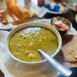 Green pozole Green pozole