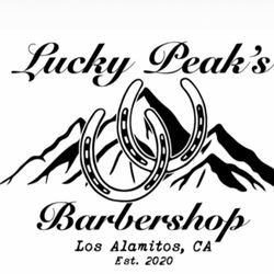 Lucky Peak’s Barbershop - Logo