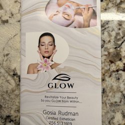 Glow Esthetique and Skin Center - Glow menu