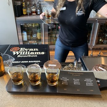 Evan Williams Bourbon Experience - Very good flight! (Forefathers flight) - Tours Near Me - Louisville, Kentucky Evan Williams Bourbon Experience - Very good flight! (Forefathers flight) - Tours Near Me - Louisville, Kentucky