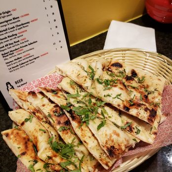 Tarka Indian Kitchen - Garlic Naan (two orders) - Indian Near Me - Houston, Texas