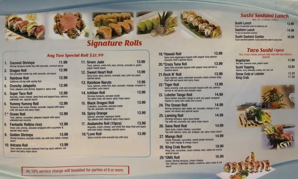 Menu photo 8 King Ocean Crab Lansing, MI