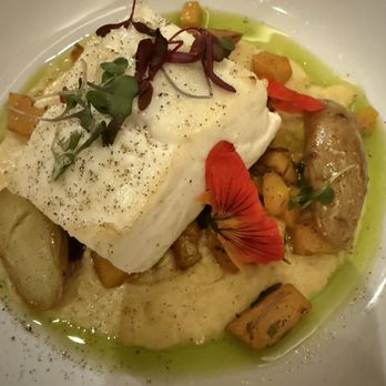 Next Door Kitchen and Bar - halibut - New American Near Me - Ballston Spa, New York