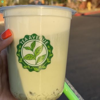 Tea Avenue - Oreo Matcha Cheese Creme Tea! - Bubble Tea Near Me - Mesa, Arizona